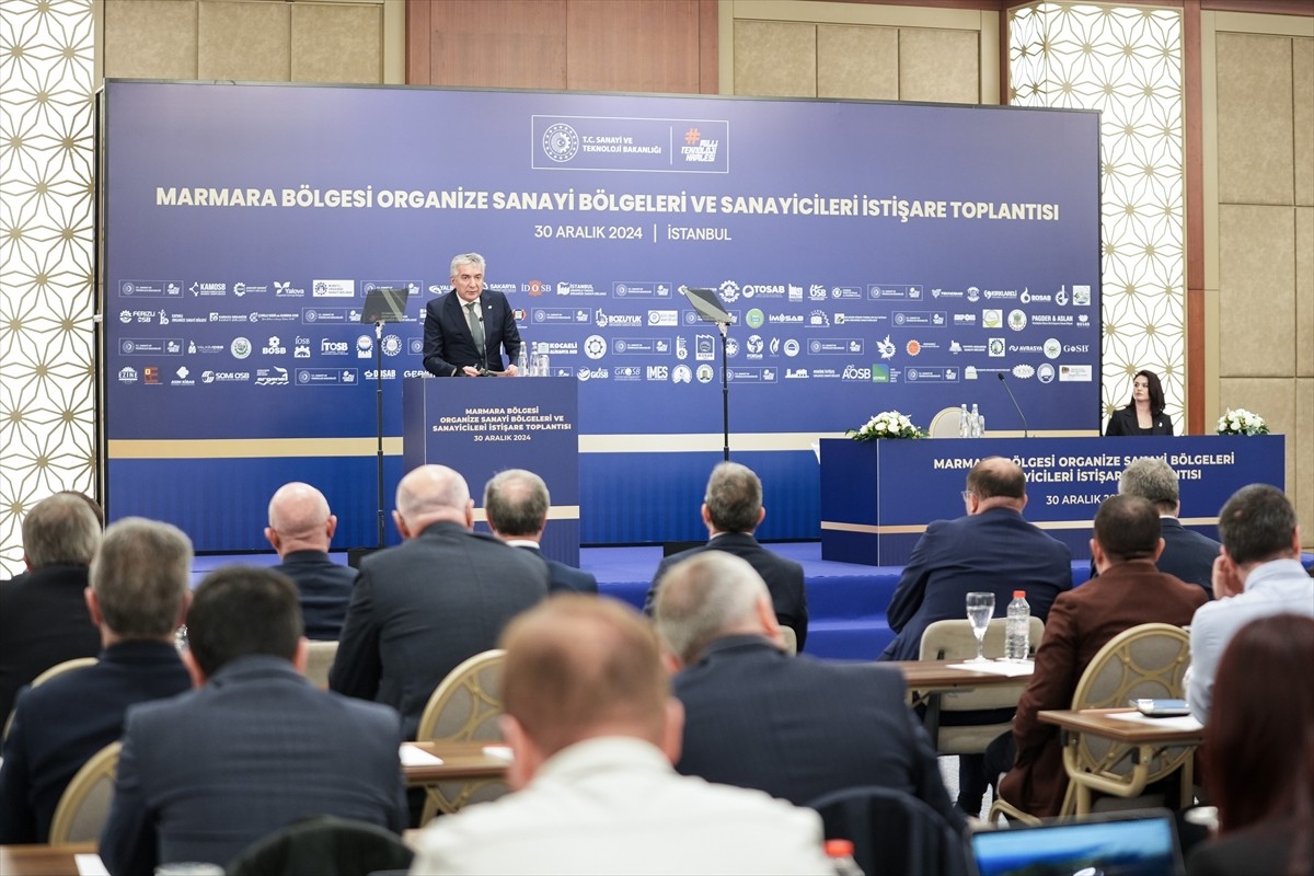 İstanbul Sanayi Odası (İSO) Yönetim Kurulu Başkanı Erdal Bahçıvan, Marmara Bölgesi Organize Sanayi...