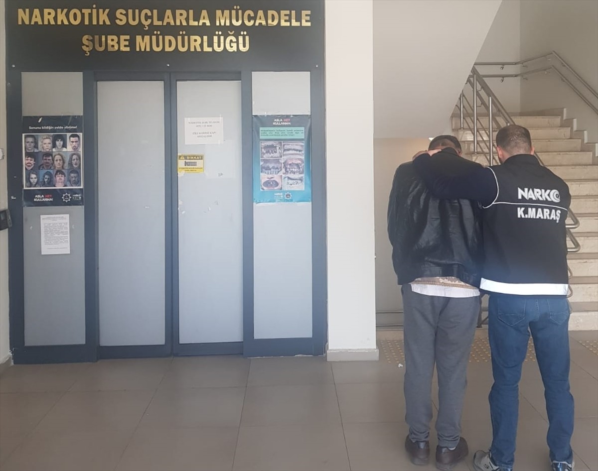 Kahramanmaraş'ta uyuşturucu ticareti yaptığı iddiasıyla gözaltına alınan şüpheli tutuklandı....