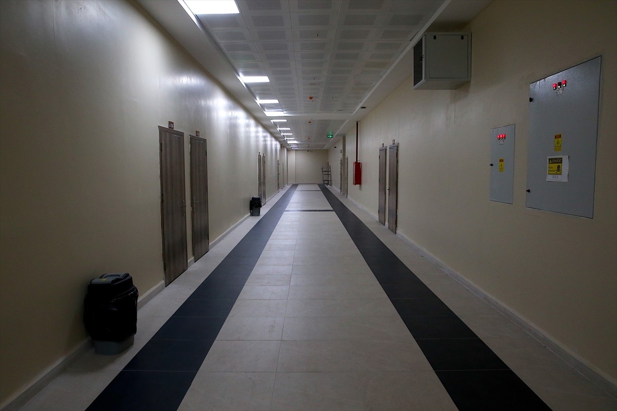 Kahramanmaraş merkezli 6 Şubat 2023'teki depremlerden etkilenen Hatay Mustafa Kemal Üniversitesi...