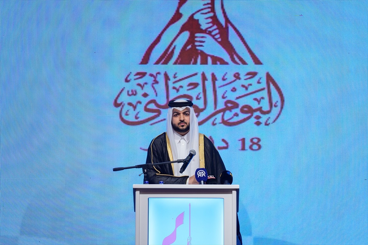 Katar'ın Ankara Büyükelçiliğince Katar Milli Günü vesilesiyle Ankara'da bir otelde resepsiyon...