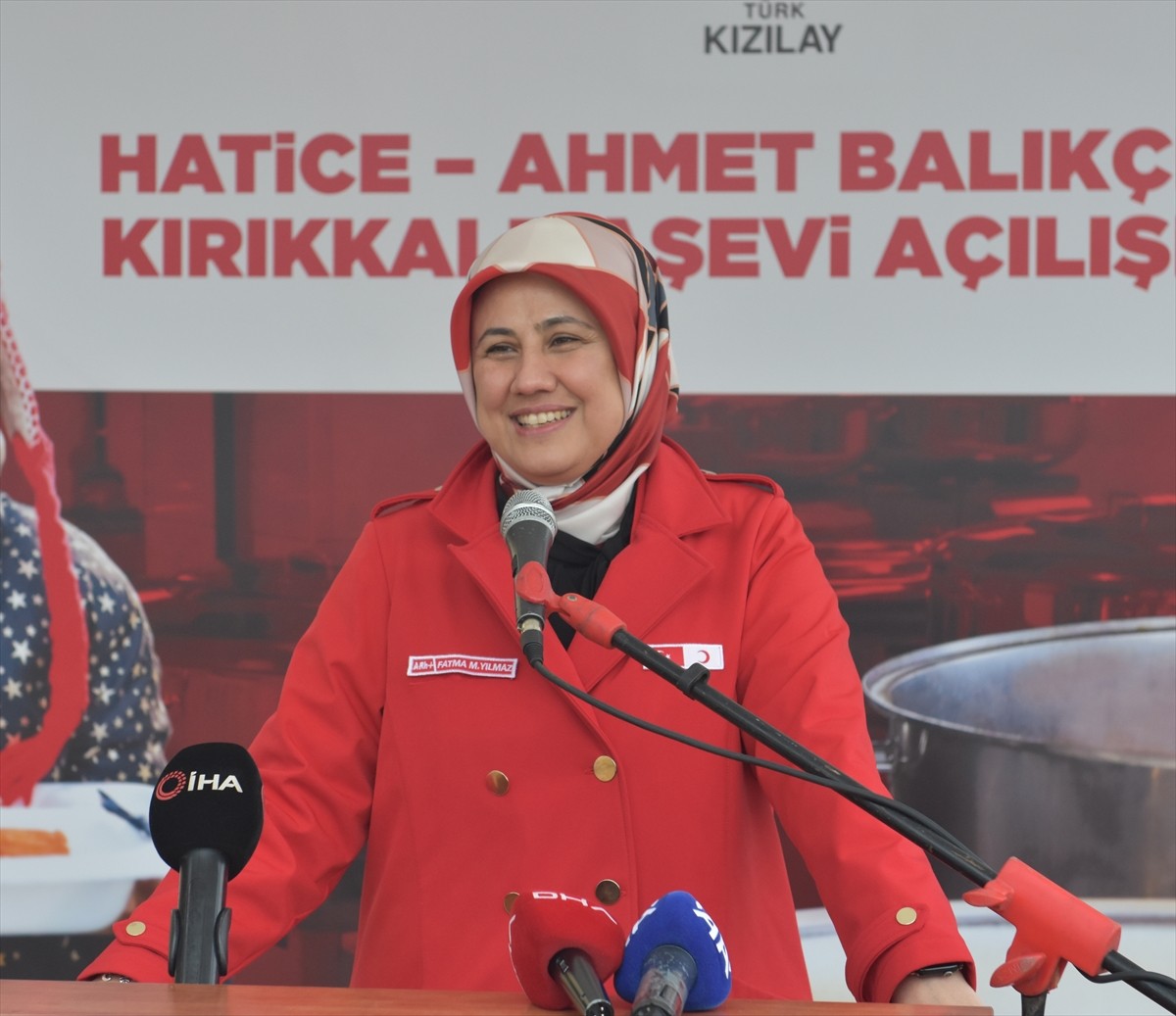 Kırıkkale'de hayırsever Sebahat Tekin tarafından yenilenen Gündoğdu Mahallesi'ndeki Ahmet- Hatice...