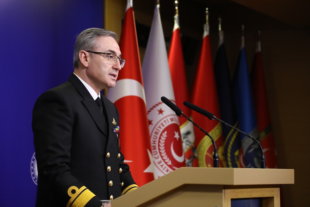 Milli Savunma Bakanlığı (MSB) Basın ve Halkla İlişkiler Müşaviri Tuğamiral Zeki Aktürk...