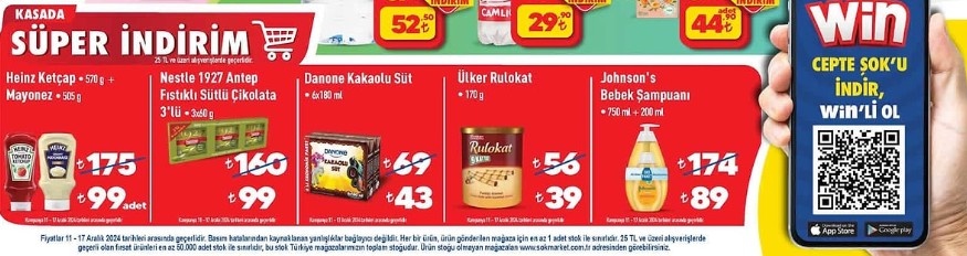 ŞOK Market'te Temizlik Ürünlerinde %25'e Varan İndirimler