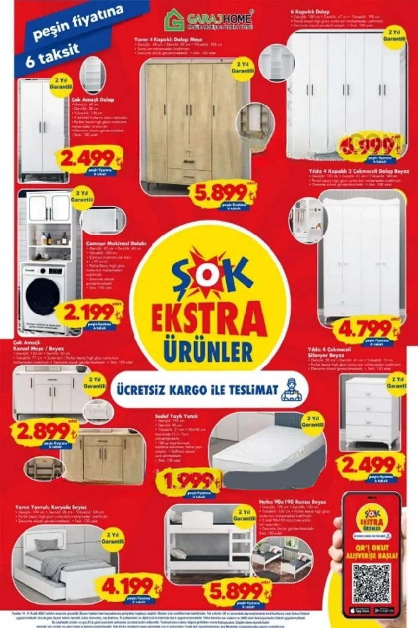 ŞOK'un 18 Aralık 2024 Aktüel Ürünler Kataloğu Yayınlandı: ŞOK Fırsatları Kaçırmayın!