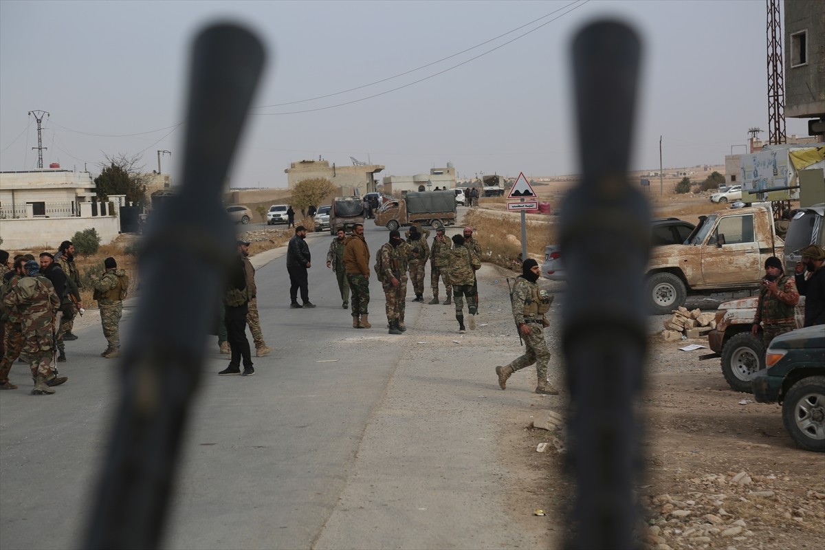 Suriye Milli Ordusu (SMO), ABD destekli terör örgütü PKK/YPG'nin işgalinden kurtardığı Münbiç...