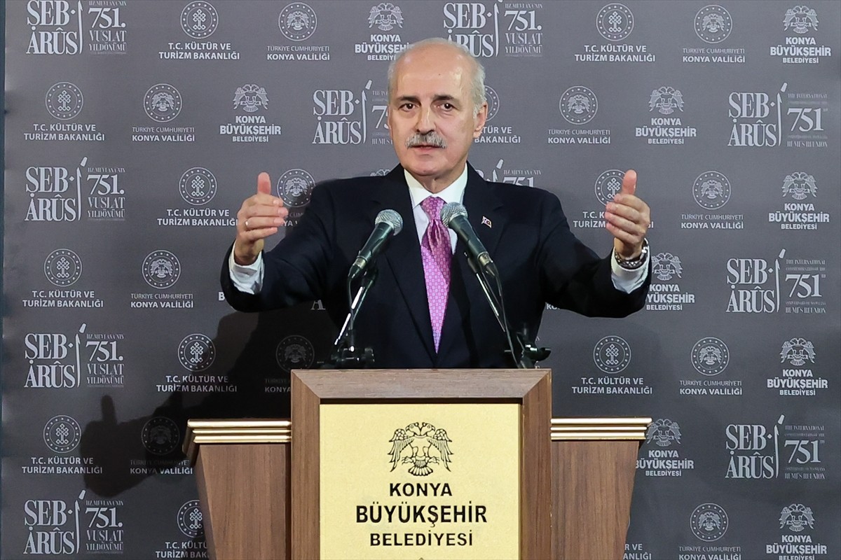 TBMM Başkanı Numan Kurtulmuş, Konya'da "Hz. Mevlana'nın 751. Vuslat Yıldönümü (Şeb-İ Arus)...