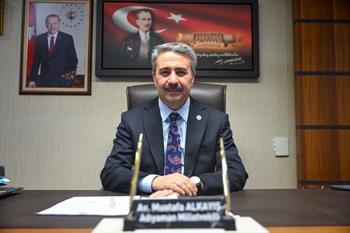 TBMM İnsan Haklarını İnceleme Komisyonu Üyesi ve AK Parti Adıyaman Milletvekili Mustafa Alkayış...