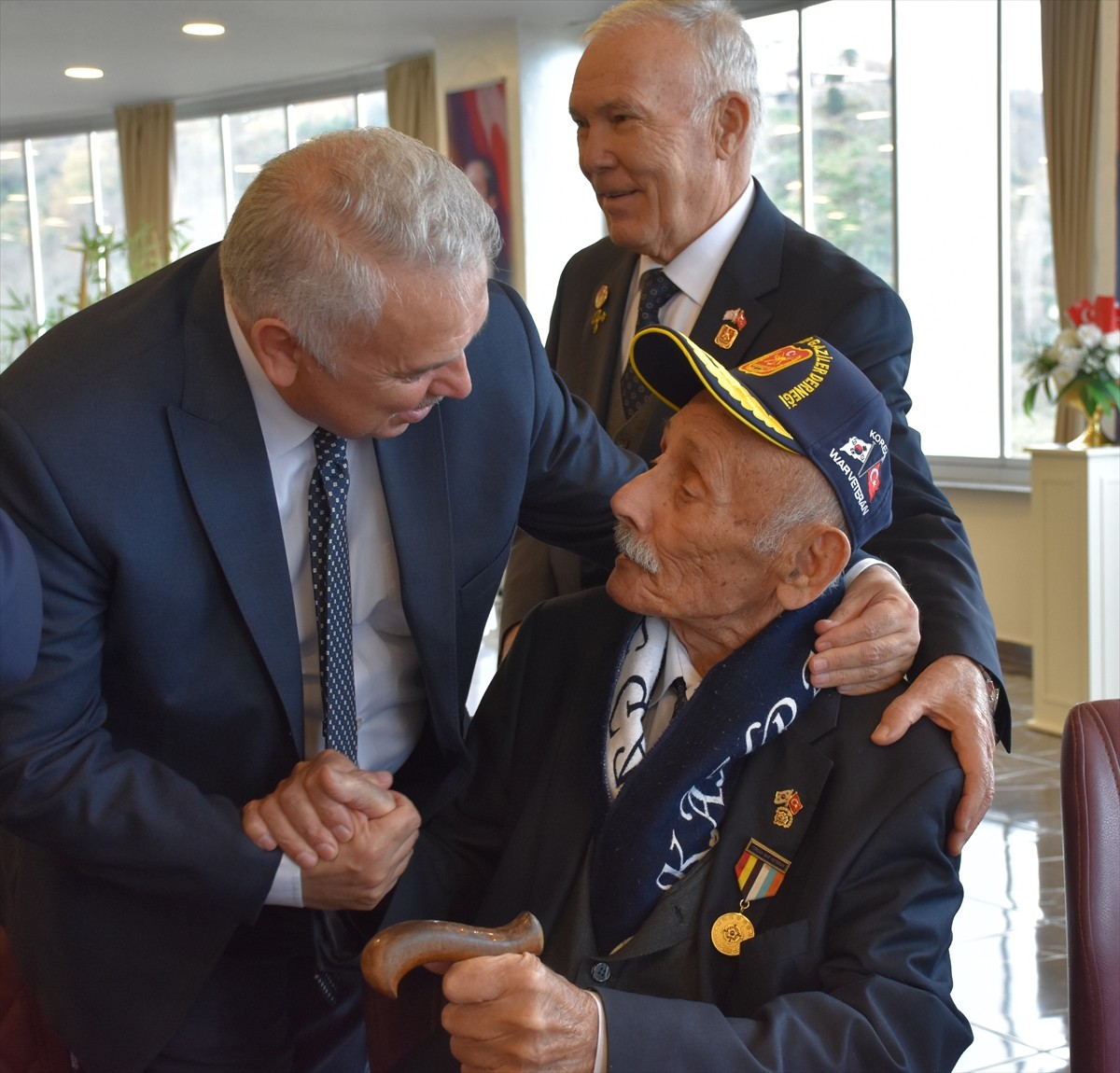 Trabzon'da, Güney Kore Savunma Ataşeliği ve Türkiye Muharip Gaziler Derneği Genel Başkanlığınca...