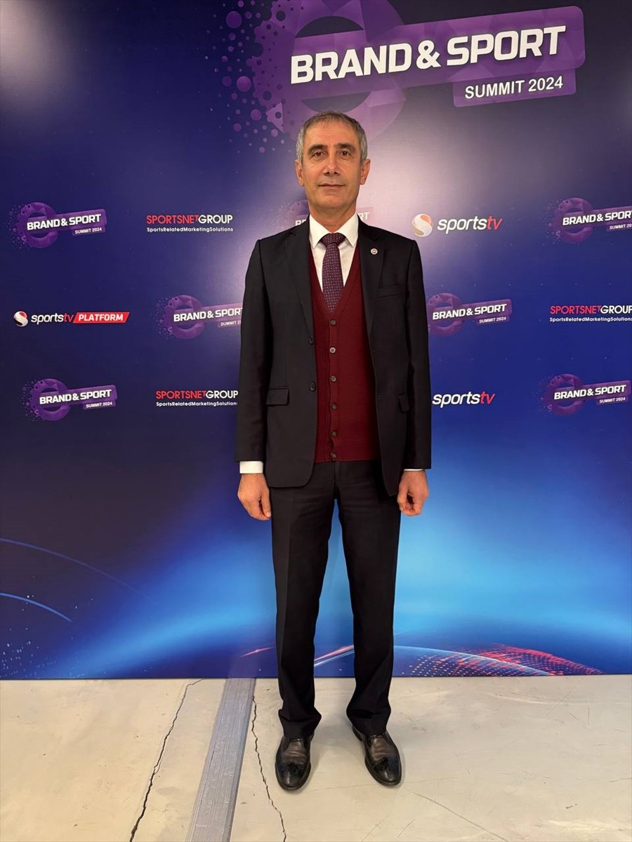 Türkiye Atletizm Federasyonu Başkanı Ahmet Karadağ, Maslak 42 Venue'de gerçekleştirilen Brand...