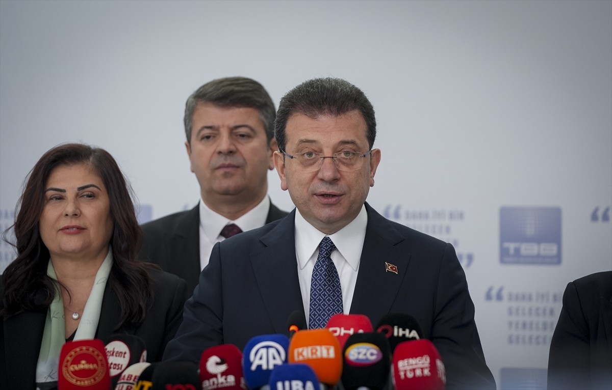 Türkiye Belediyeler Birliği (TBB) ve İstanbul Büyükşehir Belediye Başkanı Ekrem İmamoğlu, TBB...