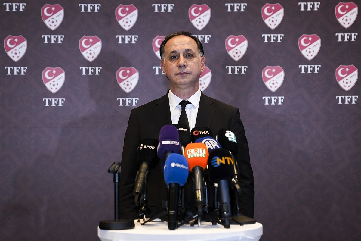 Türkiye Futbol Federasyonu (TFF) Merkez Hakem Kurulu (MHK) Başkanı Ferhat Gündoğdu, TFF Riva Hasan...