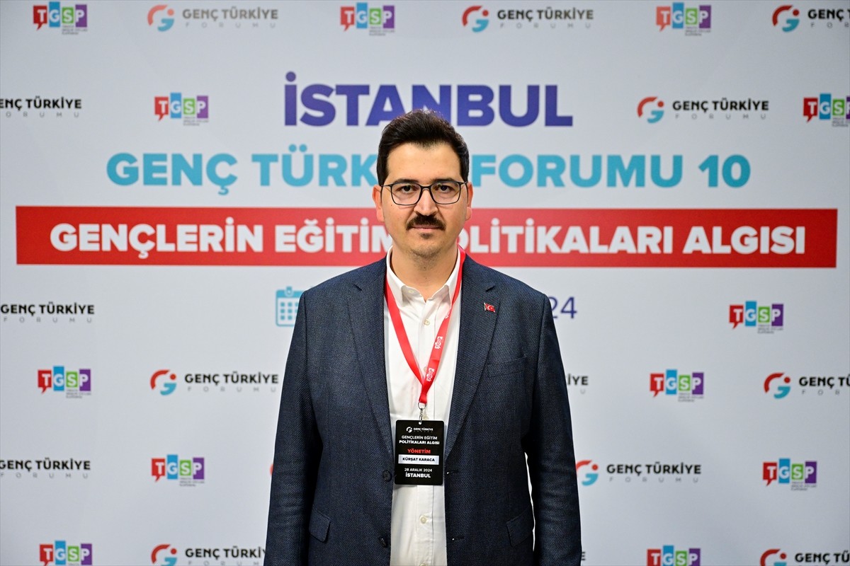 Türkiye Gençlik STK'ları Platformunca (TGSP) düzenlenen "10. Genç Türkiye Forumu"nda, gençlerin...
