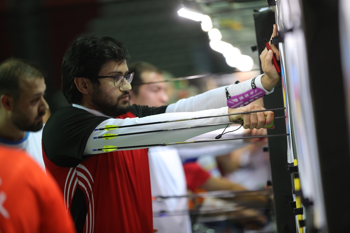 Türkiye Okçuluk Federasyonu tarafından Antalya'da düzenlenen Okçuluk Salon Türkiye Şampiyonası...