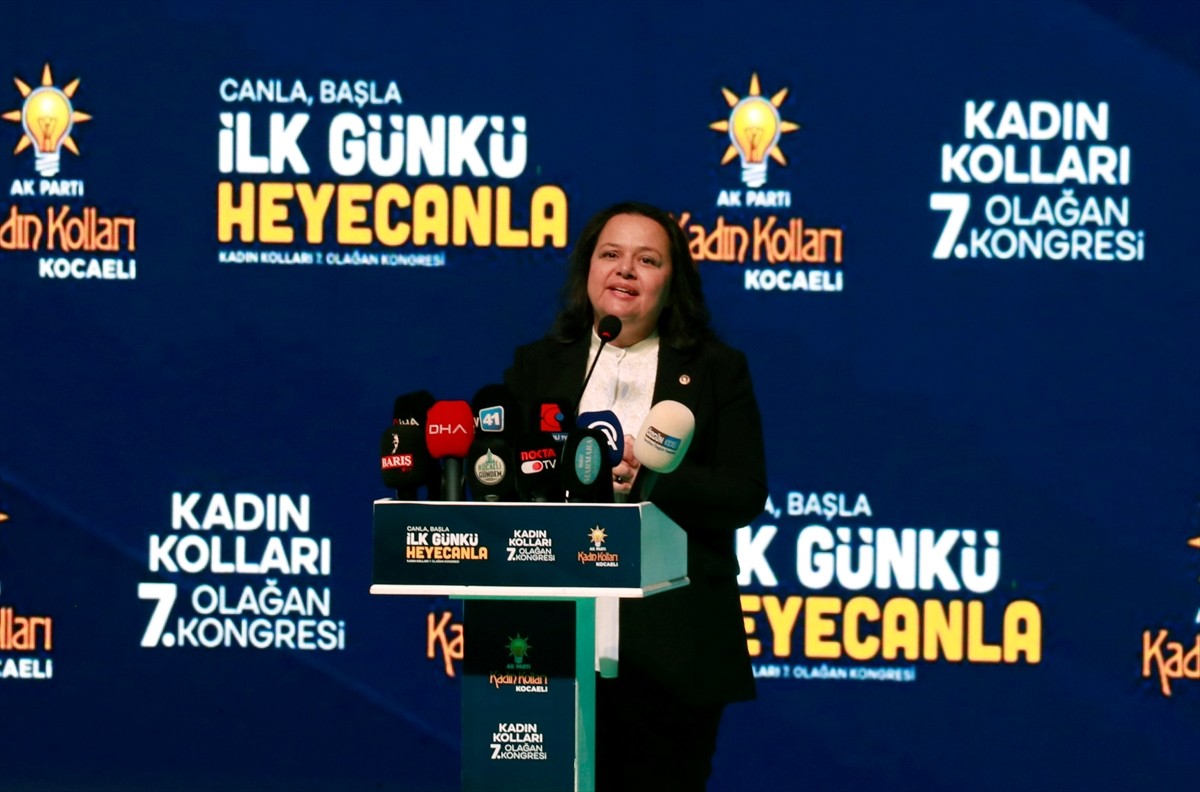 AK Parti Kadın Kolları Genel Başkan Yardımcısı ve Denizli Milletvekili Nilgün Ök, AK Parti Kocaeli...