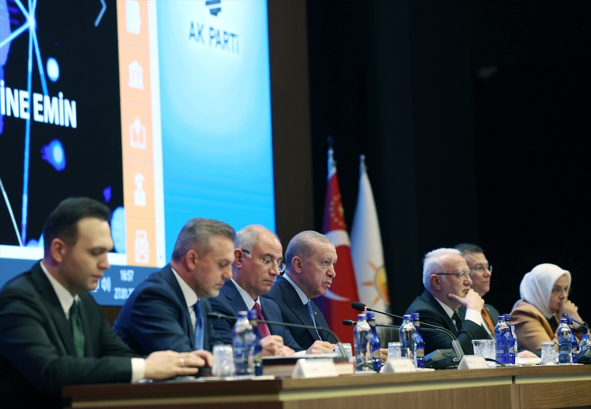 AK Parti Merkez Karar ve Yönetim Kurulu (MKYK), Cumhurbaşkanı ve AK Parti Genel Başkanı Recep...