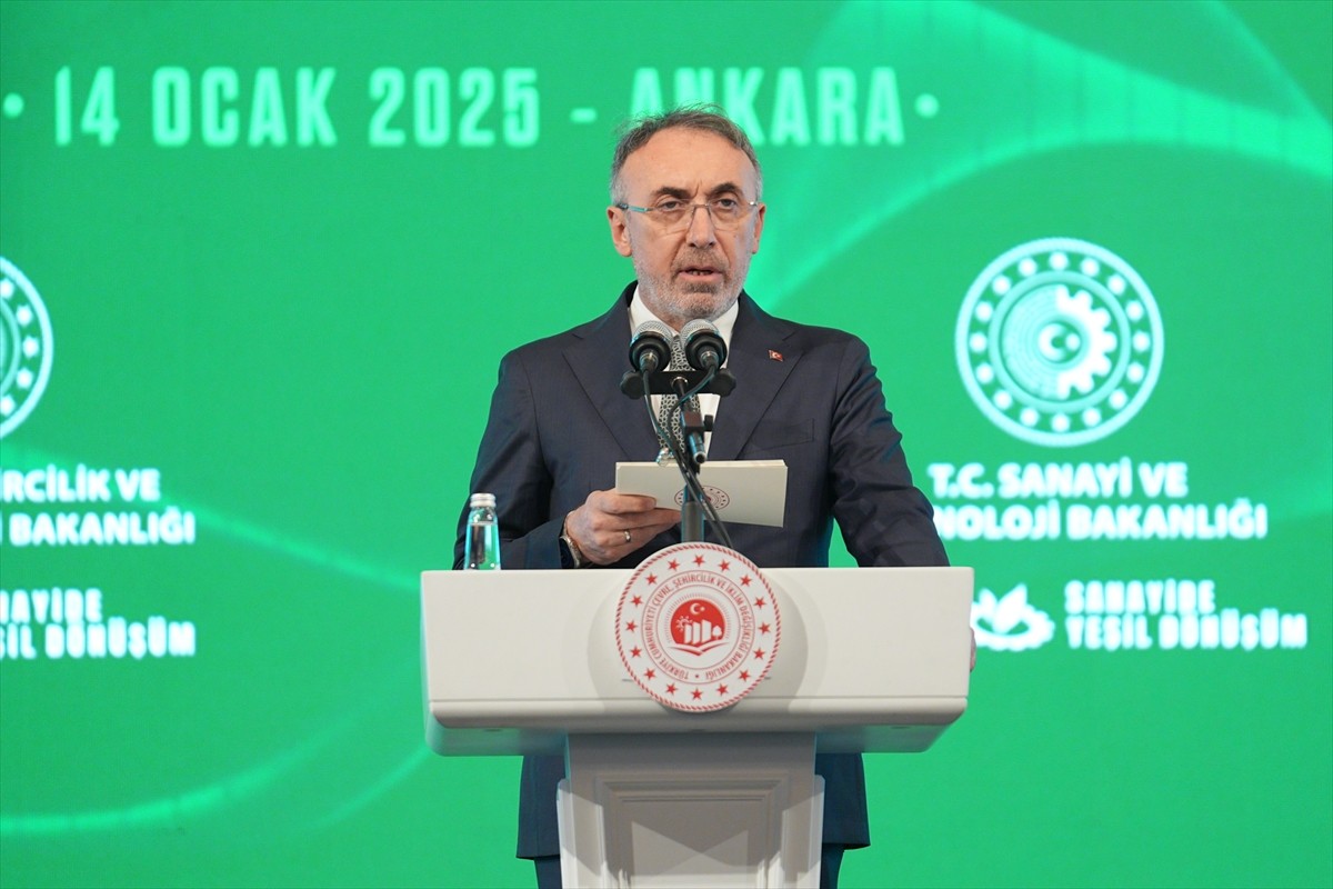 Ankara'da Bilkent Otel ve Konferans Merkezi'nde "Sanayide Yeşil Dönüşüm ve Sürdürülebilirlik...