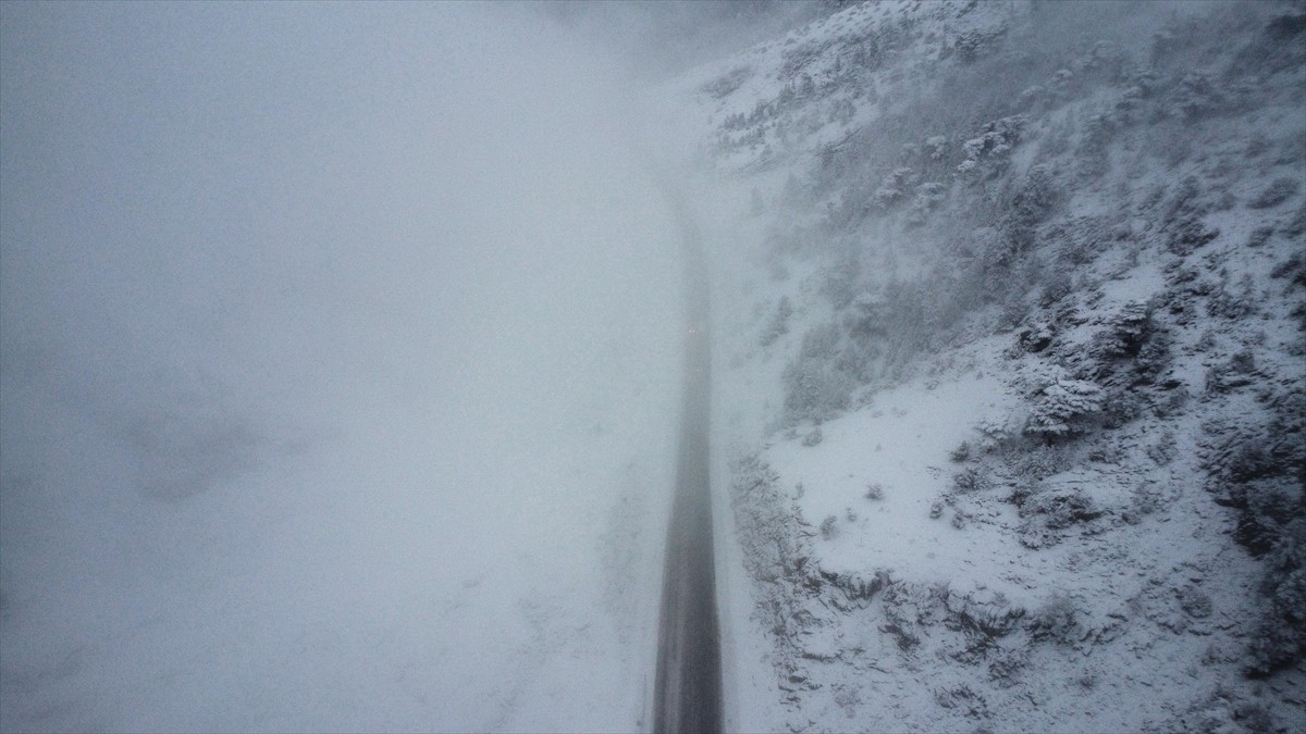 Antalya'nın Demre ilçesinde etkili olan dolu ve sağanak seralara zarar verdi, yollar ulaşıma...