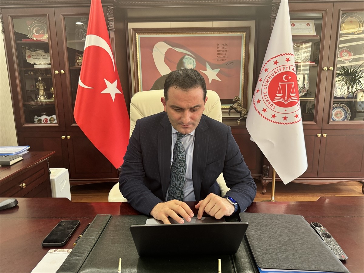 Antalya Cumhuriyet Başsavcısı Yakup Ali Kahveci, Anadolu Ajansının (AA) gözünden 2024'e damga...
