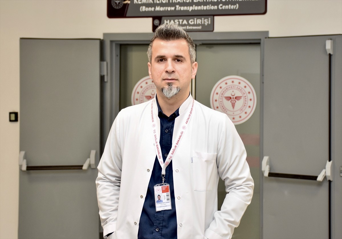 Antalya Şehir Hastanesinde kan hastalıkları tedavisine yönelik kurulan 10 yataklı "Kemik İliği...