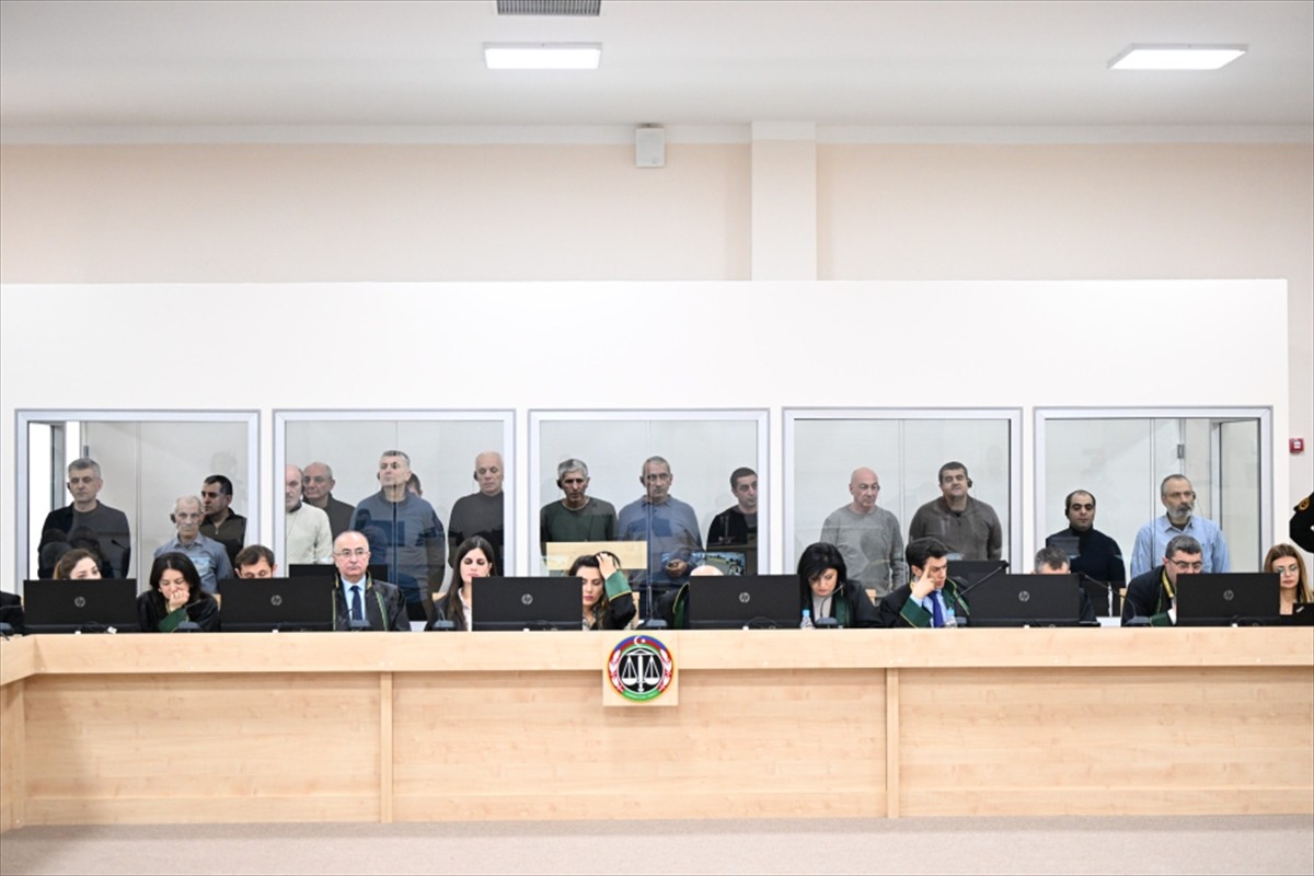 Azerbaycan'da, Karabağ'daki sözde Ermeni yönetimin eski siyasi ve askeri yöneticilerinin...