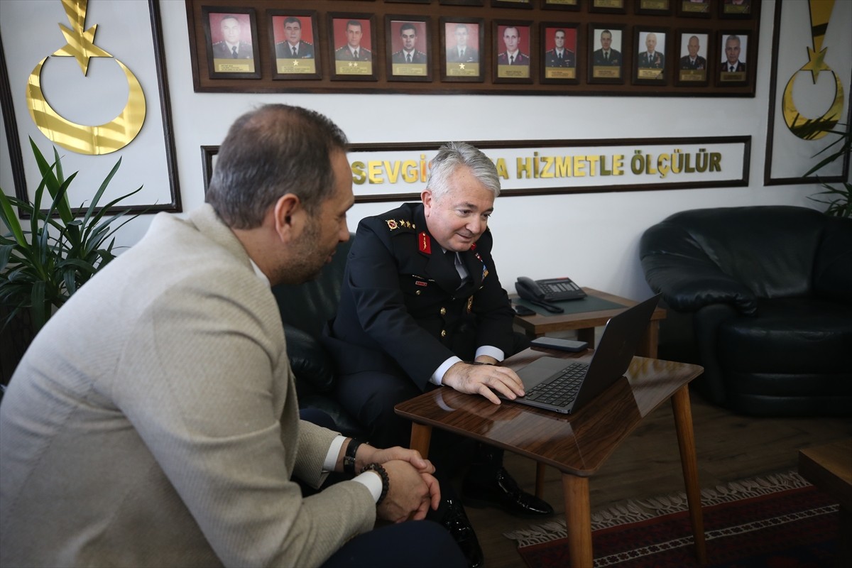Balıkesir İl Jandarma Komutanı Tümgeneral Nurettin Alkan, Anadolu Ajansının (AA) gözünden 2024'e...