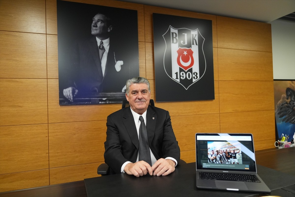 Beşiktaş Kulübü Başkanı Serdal Adalı'nında katıldığı, Anadolu Ajansının (AA) gözünden 2024'e damga...