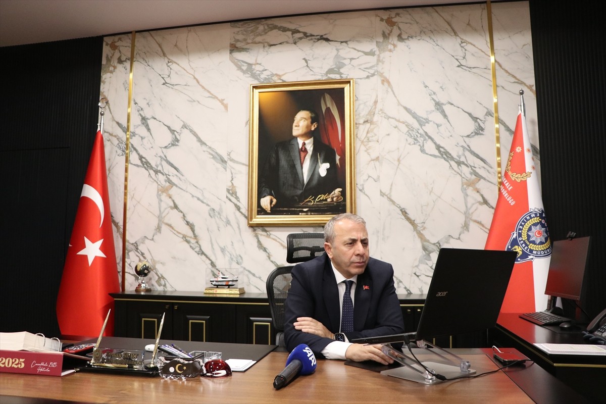 Çanakkale İl Emniyet Müdürü Kenan Kurt, Anadolu Ajansının (AA) gözünden 2024'e damga vuran...