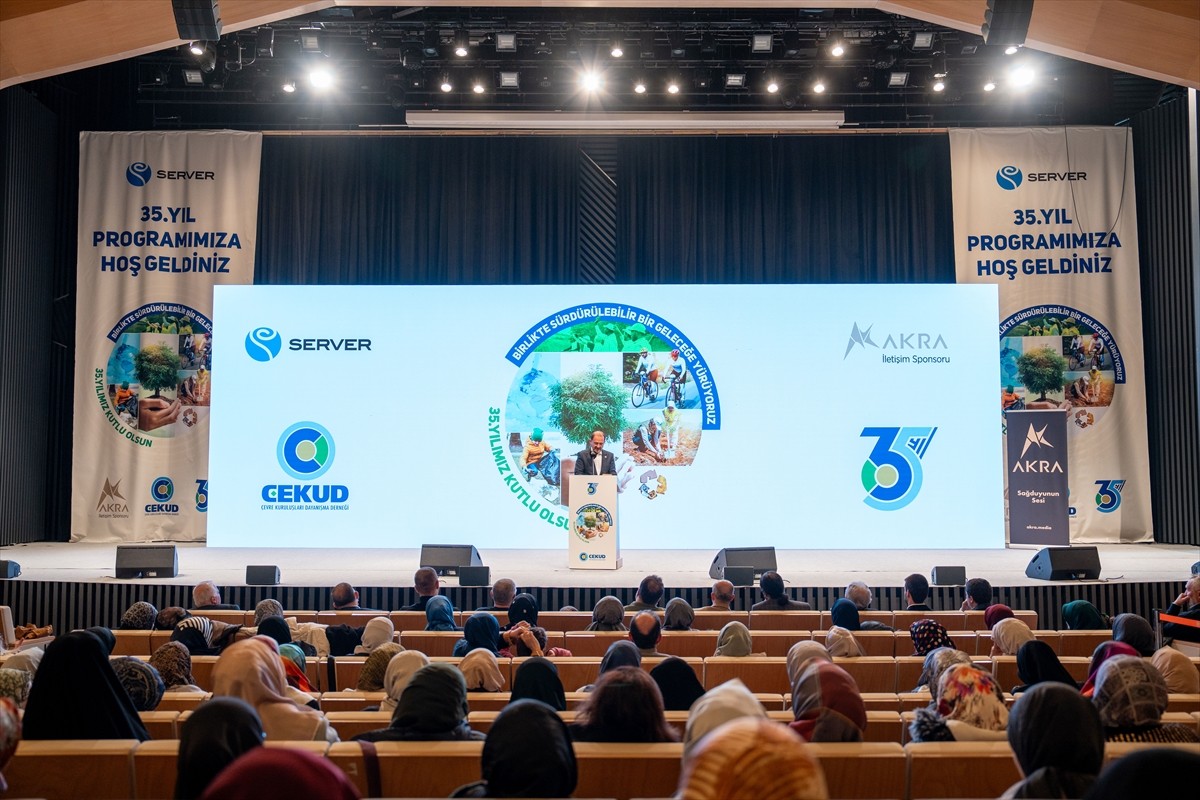 Çevre Kuruluşları Dayanışma Derneği (ÇEKUD), kuruluşunun 35'inci yılını, doğal dengeyi gözetme ve...