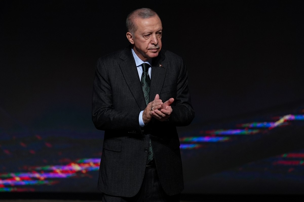 Cumhurbaşkanı Recep Tayyip Erdoğan, Beştepe Millet Kongre ve Kültür Merkezi'nde düzenlenen Adli...