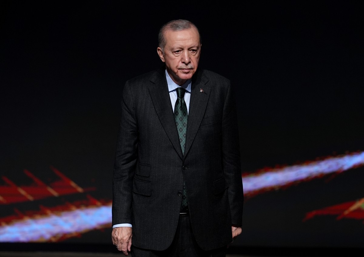 Cumhurbaşkanı Recep Tayyip Erdoğan, Beştepe Millet Kongre ve Kültür Merkezi'nde düzenlenen Adli...
