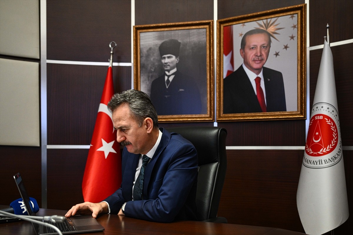  Cumhurbaşkanlığı Savunma Sanayii (SSB) Başkanı Haluk Görgün, Anadolu Ajansının (AA) gözünden...