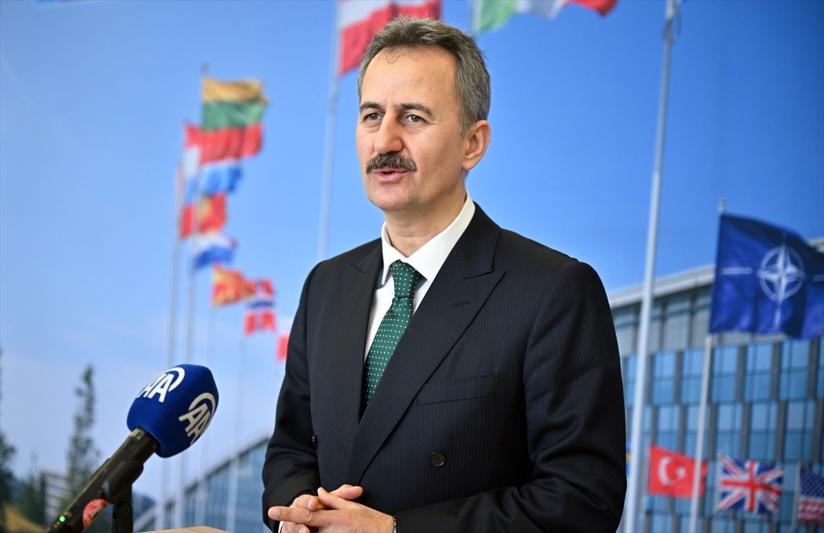 Cumhurbaşkanlığı Savunma Sanayii (SSB) Başkanı Prof. Dr. Haluk Görgün, Brüksel'deki NATO...