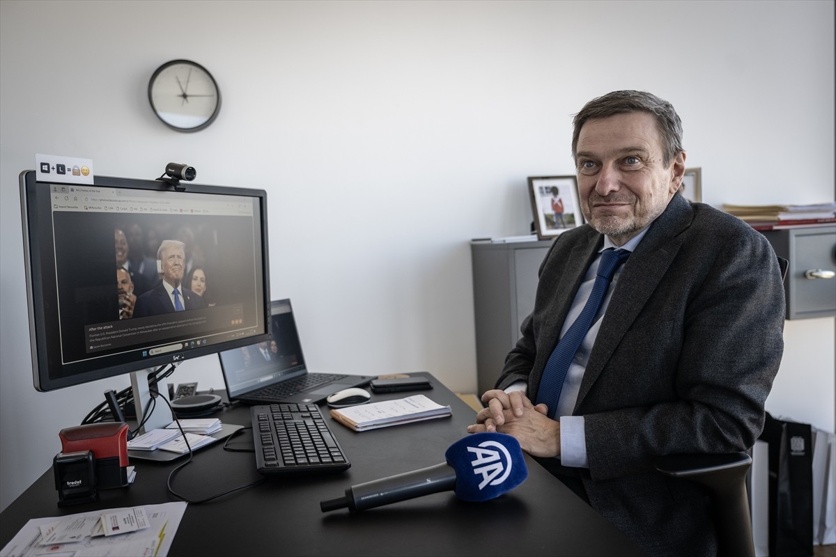 Danimarka'nın Ankara Büyükelçisi Ole Toft, Anadolu Ajansının (AA) gözünden 2024'e damga vuran...