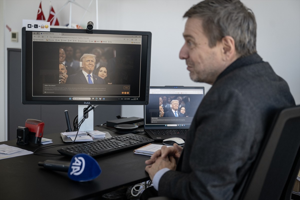 Danimarka'nın Ankara Büyükelçisi Ole Toft, Anadolu Ajansının (AA) gözünden 2024'e damga vuran...