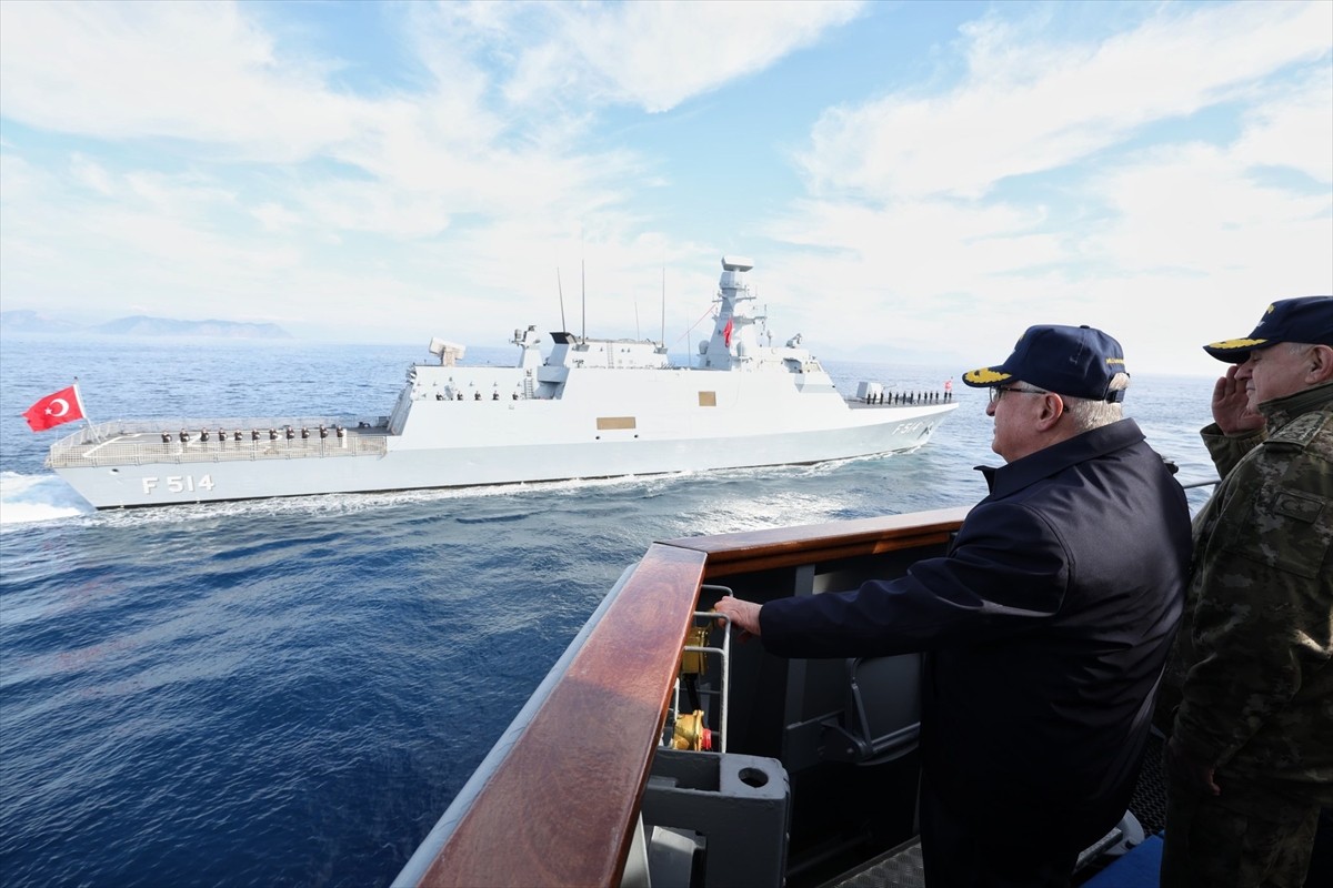 Deniz Kuvvetleri Komutanlığı tarafından Karadeniz, Ege Denizi ve Doğu Akdeniz'de düzenlenen Mavi...