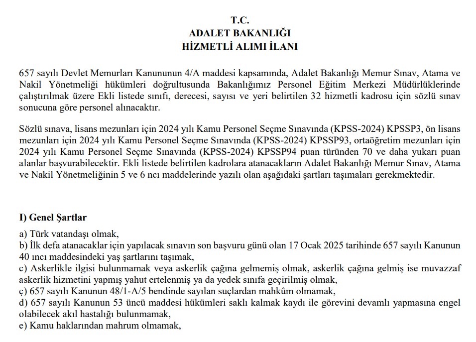 Devlet Kurumlarında Personel Alımı: KPSS ile 55-70 Puan Aralığı Yeterli