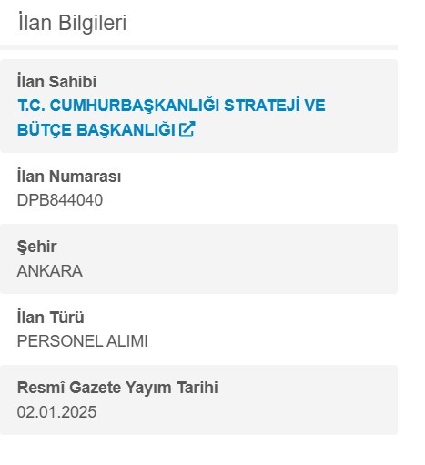 Devlet Kurumlarından Çifte Personel Alımı Başladı