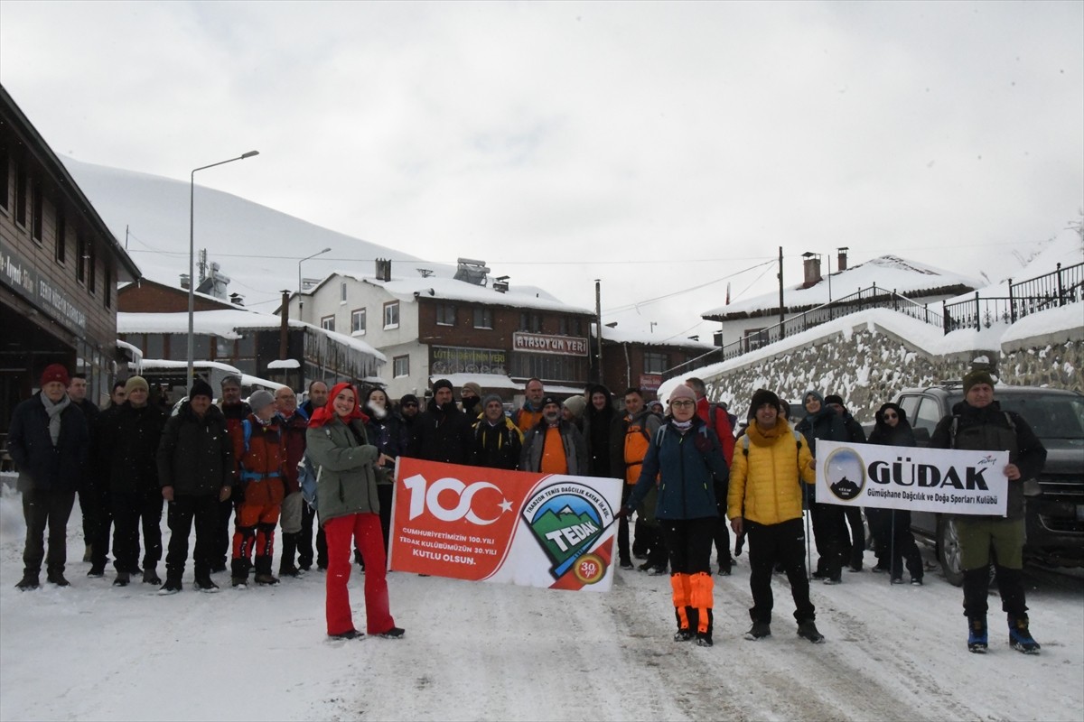 Gümüşhane-Trabzon il sınırındaki Zigana Dağı'nda, 16 yıl önce çığ düşmesi sonucu yaşamını yitiren...