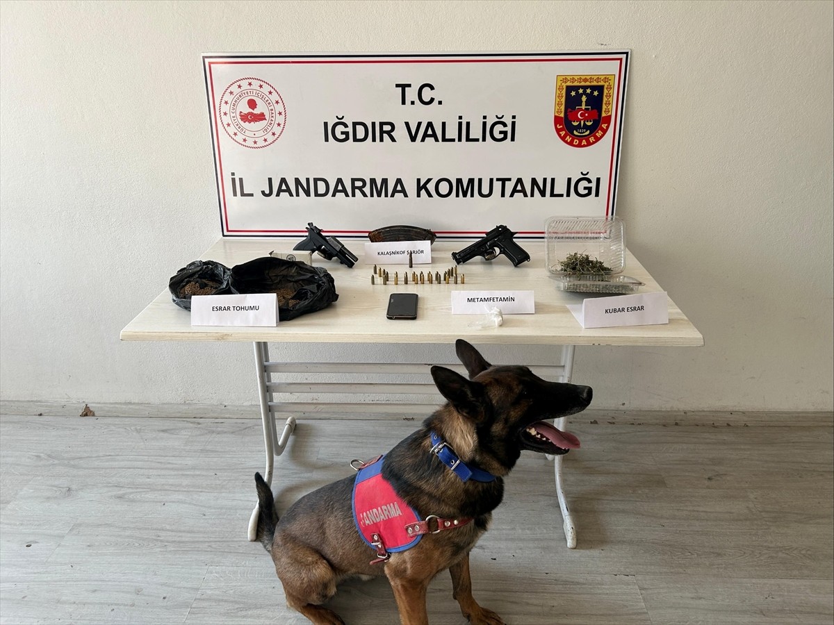 Iğdır'da uyuşturucu ticareti yaptığı öne sürülen zanlı gözaltına alındı. Zanlının adresine...