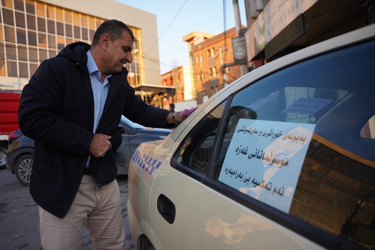 Irak’ın Süleymaniye kentinde yaşayan 50 yaşındaki Velid Abdülkerim, Gazze’de sağlanan ateşkes...
