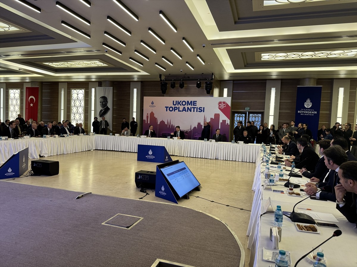  İstanbul Büyükşehir Belediyesi (İBB) Ulaşım Koordinasyon Merkezi (UKOME) toplantısında, toplu...