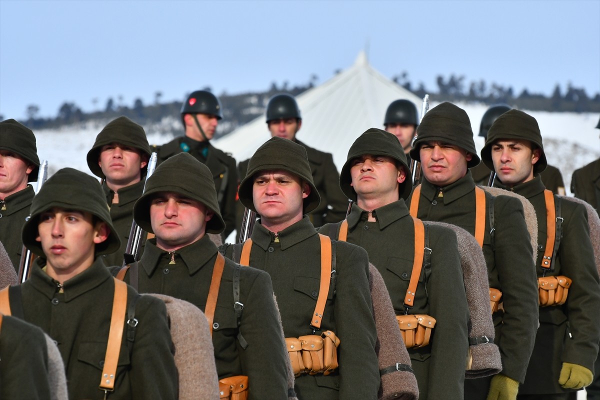Kars'ın Sarıkamış ilçesinde Sarıkamış Harekatı'nın 110. yılı anma etkinlikleri, düzenlenen...