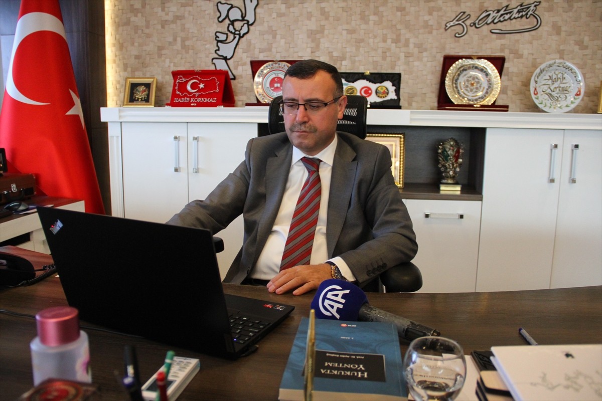 Kayseri Cumhuriyet Başsavcısı Habib Korkmaz, Anadolu Ajansının (AA) gözünden 2024'e damga vuran...