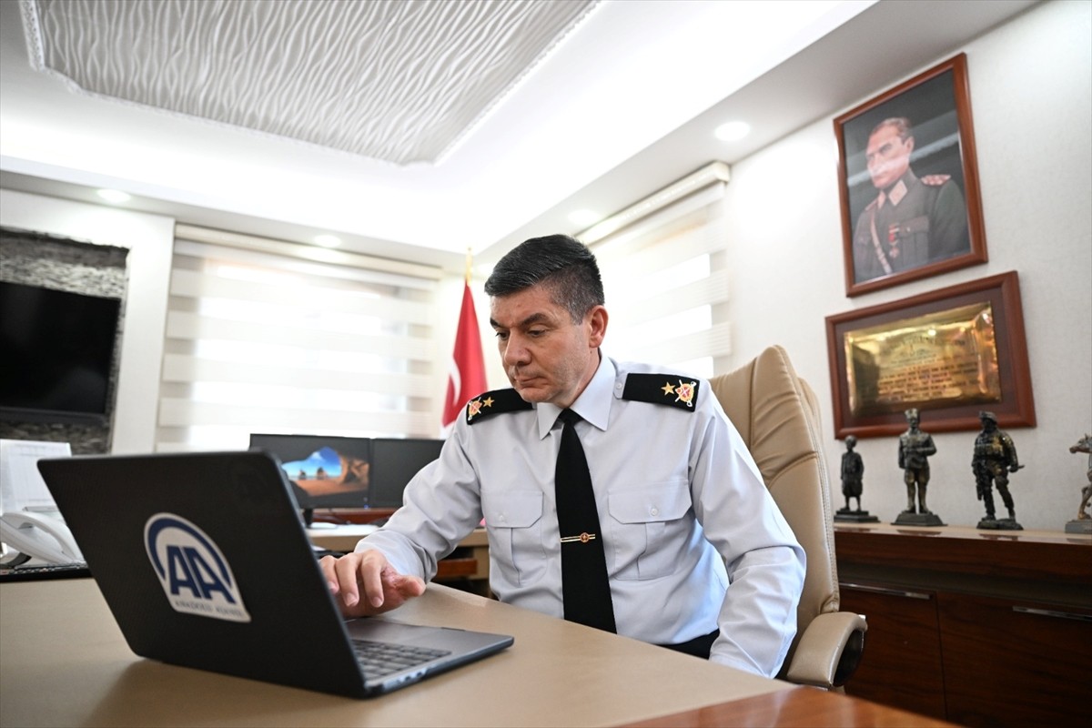 Kayseri İl Jandarma Komutanı Tuğgeneral Hakan Dedebağı, Anadolu Ajansının (AA) gözünden 2024'e...