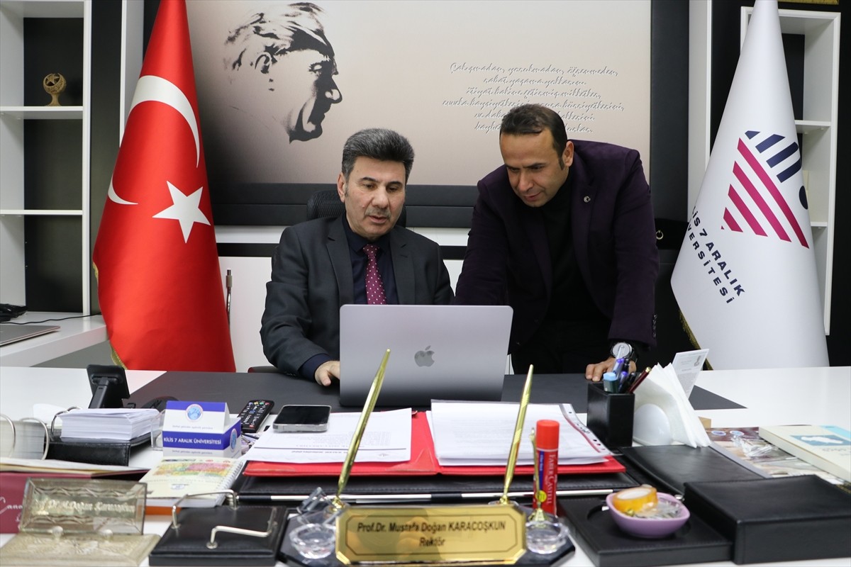 Kilis 7 Aralık Üniversitesi Rektörü Prof. Dr. Mustafa Doğan Karacoşkun, Anadolu Ajansının (AA)...