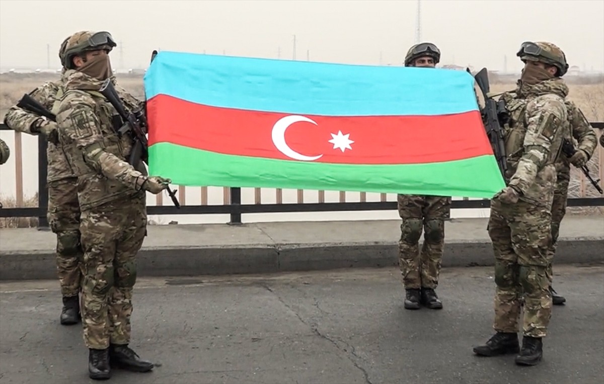 Kış Tatbikatı-2025'e katılacak Azerbaycan Silahlı Kuvvetleri personeli, Iğdır'da 5'inci Hudut...