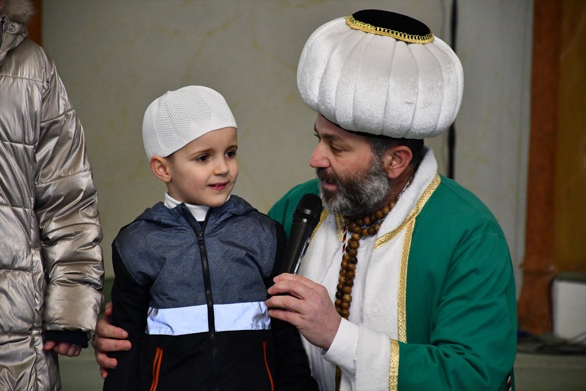 Kuzey Makedonya'nın başkenti Üsküp'teki Sultan Murat Camisi'nde, "Nasreddin Hoca Kuzey...
