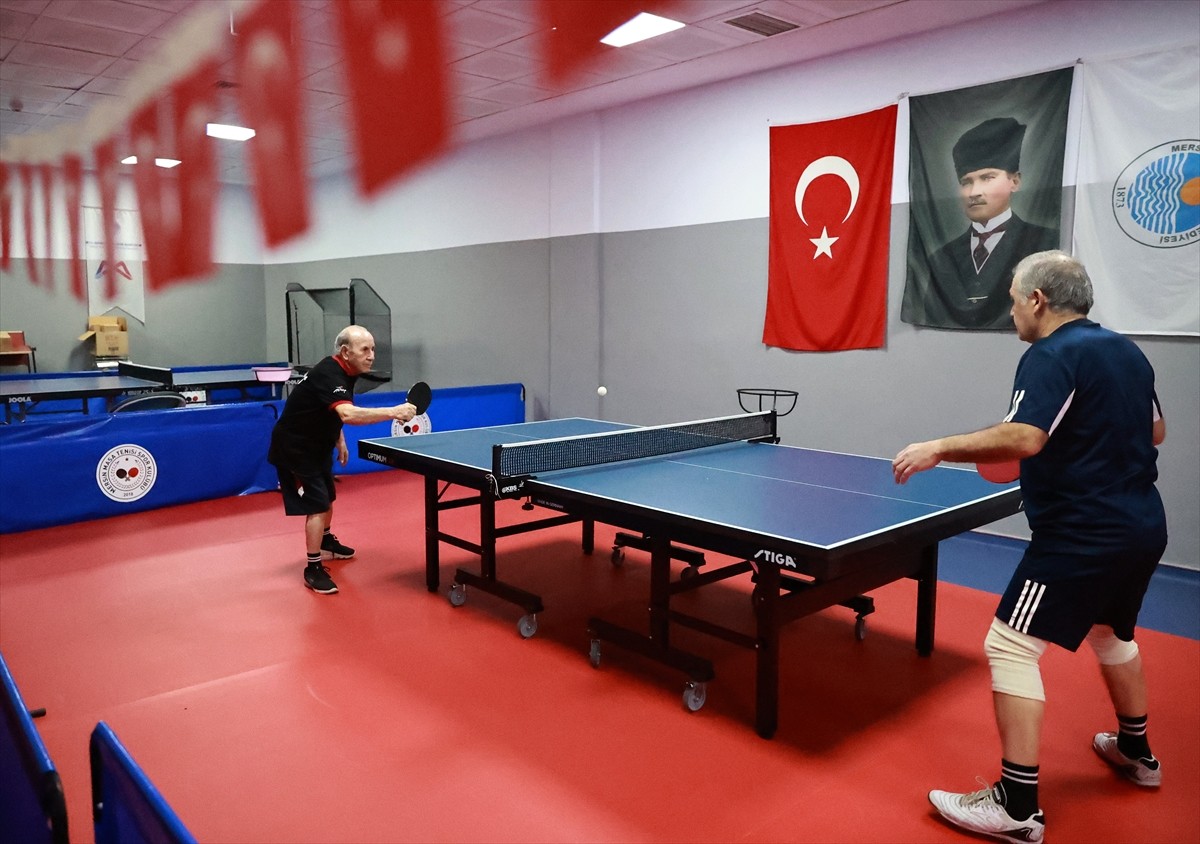Mersin'de 25-26 Ocak'ta düzenlenecek 4. Masa Tenisi Veteran Turnuvası, 6 ülkeden 200 tecrübeli...