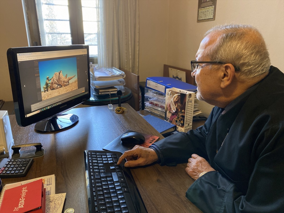 Mersin Rum Ortodoks Kilisesi Pederi Coşkun Teymur, Anadolu Ajansının (AA) gözünden 2024'e damga...