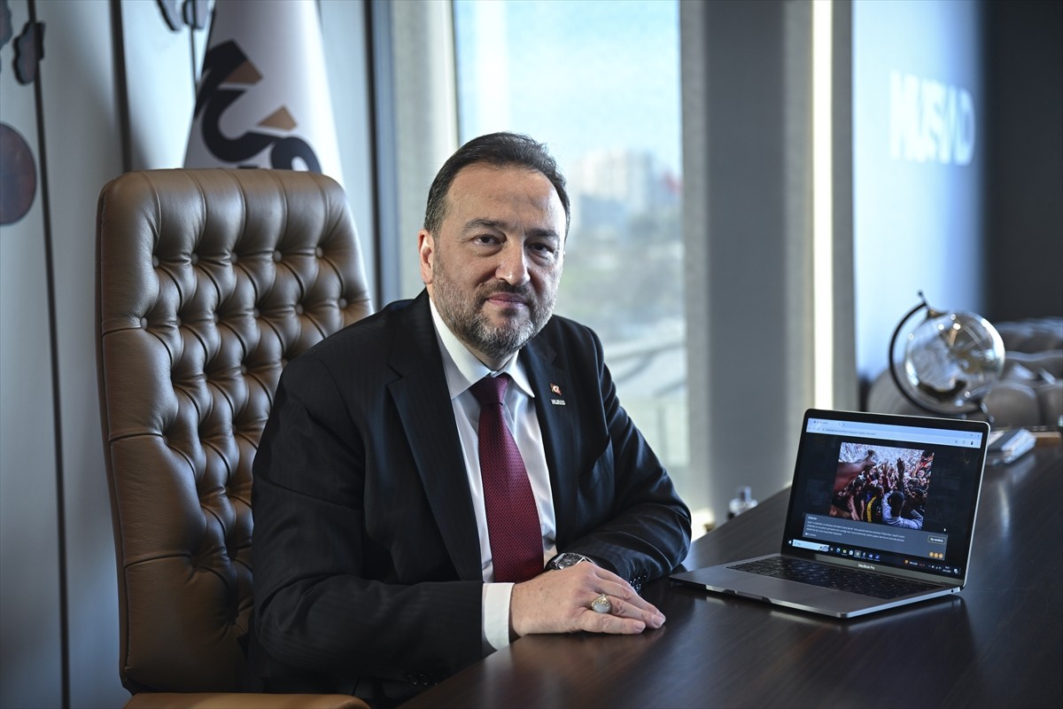 Müstakil Sanayici ve İşadamları Derneği (MÜSİAD) Başkanı Mahmut Asmalı, Anadolu Ajansının gözünden...